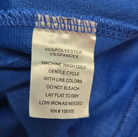 Womens Absolutely It Blue Sleeveless Dress Size 3X - Picture 5 of 5